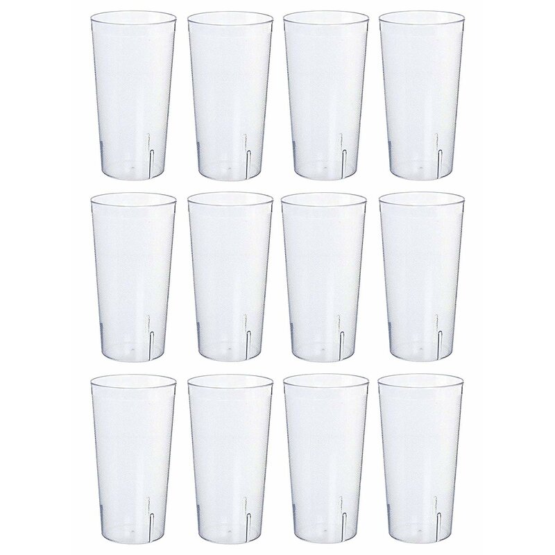 The Party Aisle™ 16 Oz Plastic Drinking Glass And Reviews Wayfair